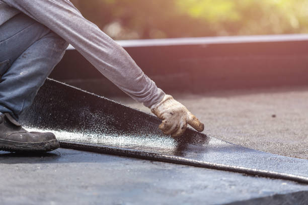Professional Exterior Waterproofing technician working in Napoleon, OH